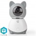 WiFi Smart IP camera Full HD 1080p, Pan tilt με Αισθητήρα Θερμοκρασίας & Υγρασίας NEDIS WIFICI30CGY